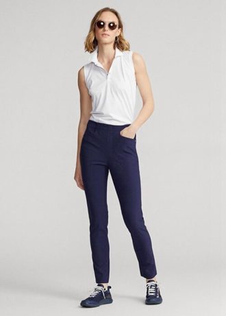Pantalones deportivos Ralph Lauren GolfStretch para mujer en azul marino