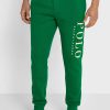 Pantalones deportivos verdes con el logotipo de Ralph Lauren para hombre Pantalones deportivos verdes con el logotipo de Ralph Lauren para hombre