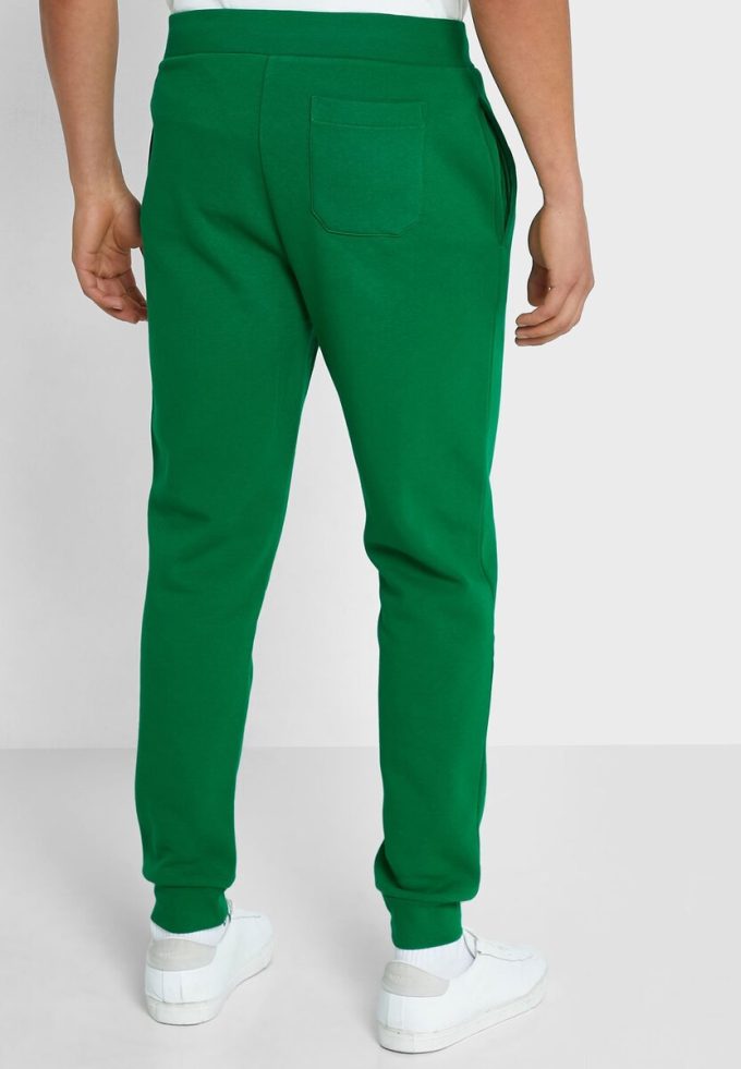 Pantalones deportivos verdes con el logotipo de Ralph Lauren para hombre Pantalones deportivos verdes con el logotipo de Ralph Lauren para hombre