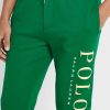 Pantalones deportivos verdes con el logotipo de Ralph Lauren para hombre Pantalones deportivos verdes con el logotipo de Ralph Lauren para hombre
