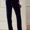 Pantalones formales de terciopelo Ralph Lauren Gregory para hombre en azul marino Pantalones formales de terciopelo Ralph Lauren Gregory para hombre en azul marino
