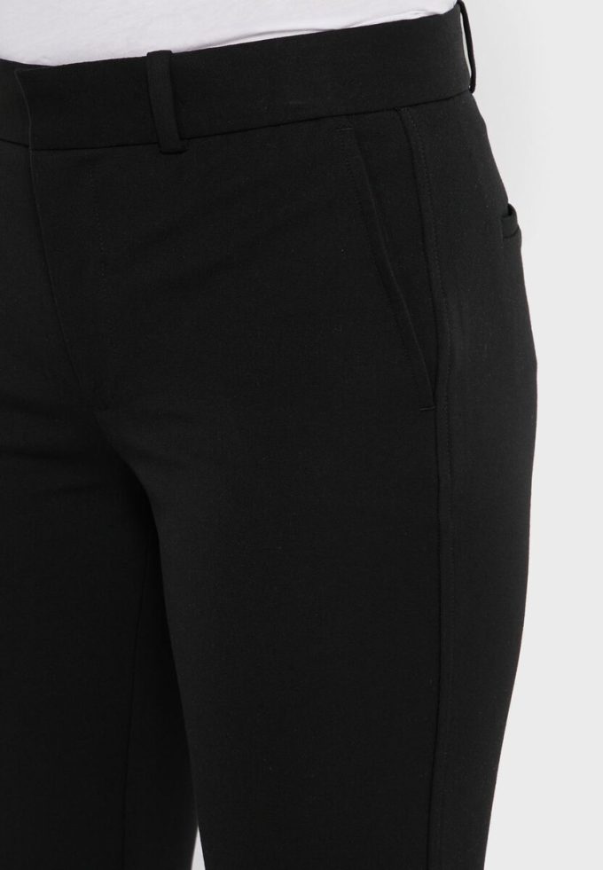Pantalones negros de cintura alta Ralph Lauren para mujer Pantalones negros de cintura alta Ralph Lauren para mujer