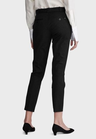 Pantalones negros de sastre Ralph Lauren para mujer