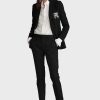Pantalones negros de sastre Ralph Lauren para mujer Pantalones negros de sastre Ralph Lauren para mujer