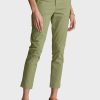 Pantalones rectos cortos Ralph Lauren verdes para mujer Pantalones rectos cortos Ralph Lauren verdes para mujer