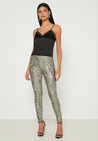 Pantalones tobilleros de punto Ralph Lauren grises para mujer Pantalones tobilleros de punto Ralph Lauren grises para mujer