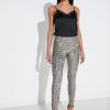 Pantalones tobilleros de punto Ralph Lauren grises para mujer Pantalones tobilleros de punto Ralph Lauren grises para mujer