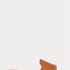 Pantuflas Ralph Lauren de piel vachetta para mujer en color marrón Pantuflas Ralph Lauren de piel vachetta para mujer en color marrón