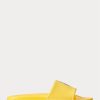 Pantuflas Ralph Lauren Polo Bear amarillas para hombre Pantuflas Ralph Lauren Polo Bear amarillas para hombre