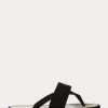 Pantuflas Ralph Lauren Rosalind negras para mujer Pantuflas Ralph Lauren Rosalind negras para mujer