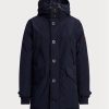 Parkas de plumón impermeables Ralph Lauren para hombre en azul marino Parkas de plumón impermeables Ralph Lauren para hombre en azul marino