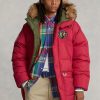 Parkas reversibles de plumón Ralph Lauren para hombre en color rojo Parkas reversibles de plumón Ralph Lauren para hombre en color rojo