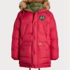 Parkas reversibles de plumón Ralph Lauren para hombre en color rojo Parkas reversibles de plumón Ralph Lauren para hombre en color rojo