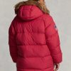 Parkas reversibles de plumón Ralph Lauren para hombre en color rojo Parkas reversibles de plumón Ralph Lauren para hombre en color rojo