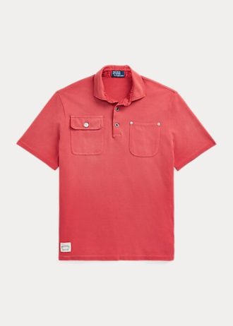 Polo Ralph Lauren de corte clásico con bolsillo de malla para hombre