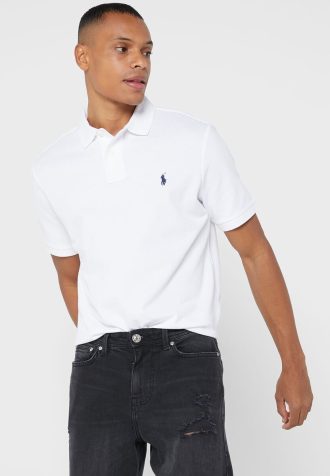 Polos blancos esenciales Ralph Lauren para hombre