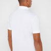 Polos básicos de malla Ralph Lauren blancos para hombre