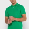 Polos básicos de malla Ralph Lauren verdes para hombre Polos básicos de malla Ralph Lauren verdes para hombre