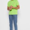 Polos básicos de malla Ralph Lauren verdes para hombre