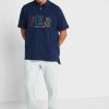 Polos con el logotipo de Ralph Lauren para hombre en azul marino Polos con el logotipo de Ralph Lauren para hombre en azul marino