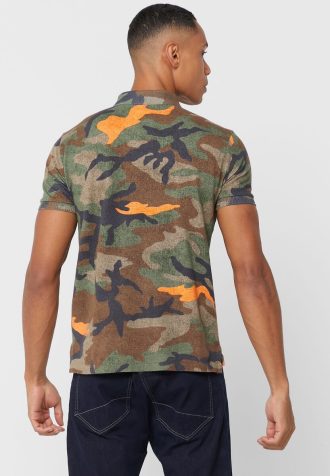 Polos de camuflaje multicolor Ralph Lauren para hombre