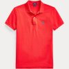 Polos de malla de corte clásico Ralph Lauren para mujer de Rose