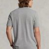 Polos de malla entallados personalizados Ralph Lauren para hombre en gris Polos de malla entallados personalizados Ralph Lauren para hombre en gris