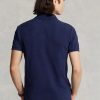 Polos de malla entallados Ralph Lauren para hombre en color azul marino Polos de malla entallados Ralph Lauren para hombre en color azul marino