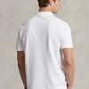 Polos de malla icónicos de Ralph Lauren para hombre en blanco Polos de malla icónicos de Ralph Lauren para hombre en blanco