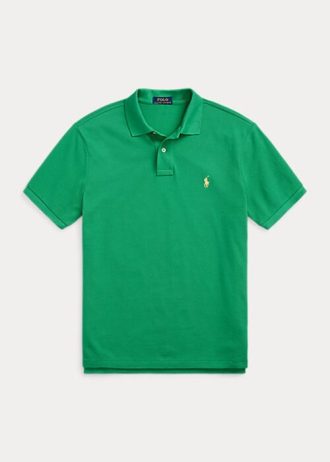 Polos de malla icónicos de Ralph Lauren para hombre en color verde