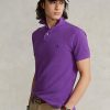 Polos de malla icónicos de Ralph Lauren para hombre en morado