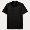 Polos de malla icónicos de Ralph Lauren para hombre en negro