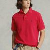 Polos de malla icónicos de Ralph Lauren para hombre en rojo