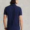 Polos de malla icónicos Ralph Lauren para hombre en azul marino Polos de malla icónicos Ralph Lauren para hombre en azul marino