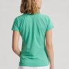 Polos de piqué entallados Ralph Lauren verdes para mujer Polos de piqué entallados Ralph Lauren verdes para mujer