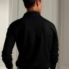 Polos de piqué negros de Ralph Lauren personalizados y ajustados para hombre