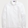 Polos de piqué Ralph Lauren blancos de corte entallado para hombre
