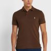 Polos esenciales Ralph Lauren marrones para hombre