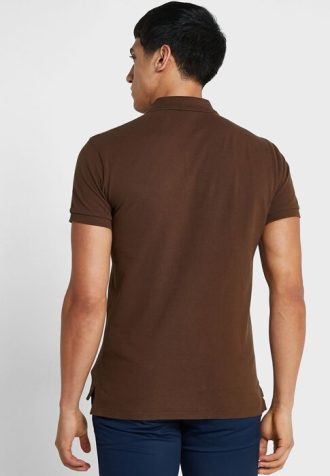 Polos esenciales Ralph Lauren marrones para hombre