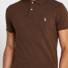 Polos esenciales Ralph Lauren marrones para hombre