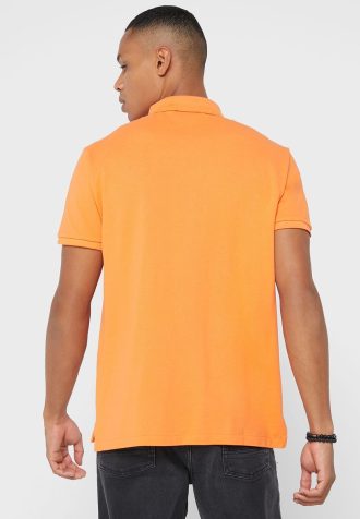 Polos esenciales Ralph Lauren naranjas para hombre