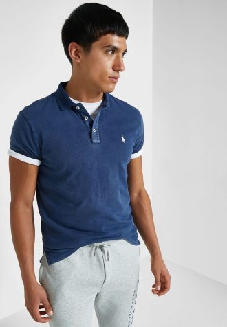 Polos esenciales Ralph Lauren para hombre en azul marino