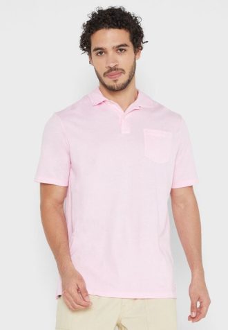 Polos esenciales Ralph Lauren rosas para hombre