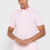 Polos esenciales Ralph Lauren rosas para hombre