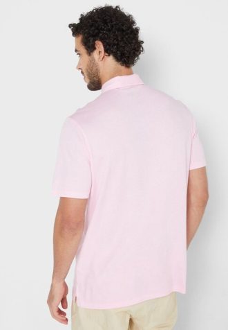 Polos esenciales Ralph Lauren rosas para hombre