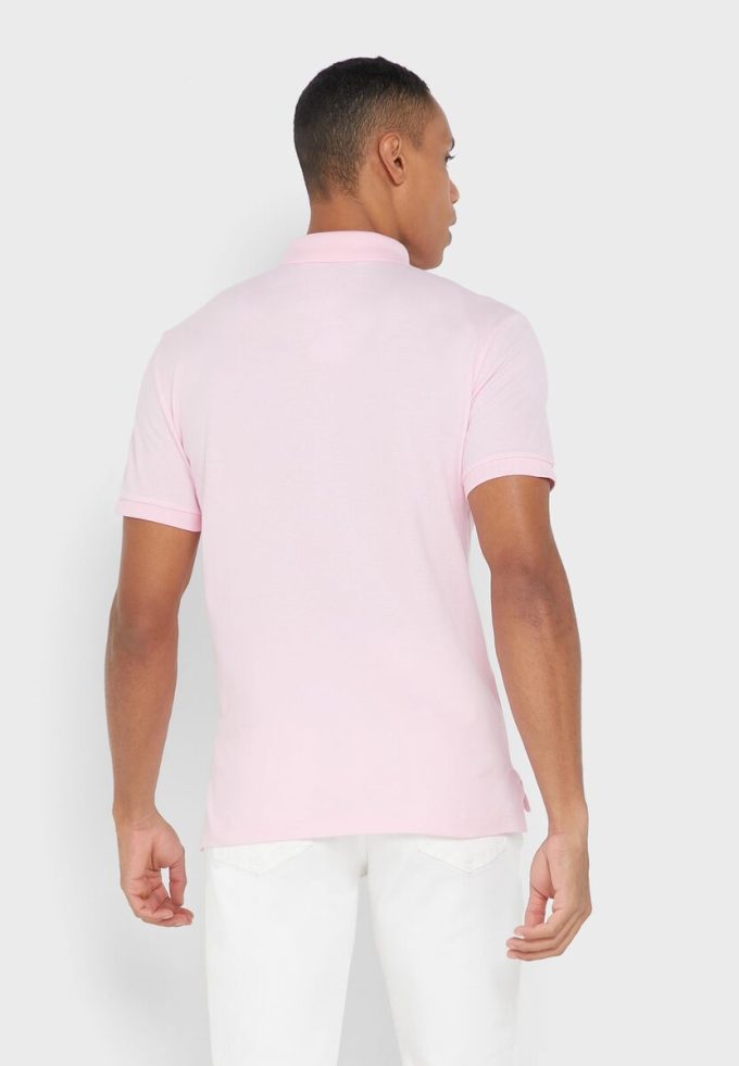 Polos esenciales Ralph Lauren rosas para hombre