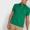 Polos esenciales Ralph Lauren verdes para hombre Polos esenciales Ralph Lauren verdes para hombre