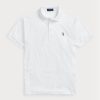 Polos Ralph Lauren blancos de algodón suave y corte entallado para hombre