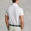 Polos Ralph Lauren blancos de algodón suave y corte entallado para hombre