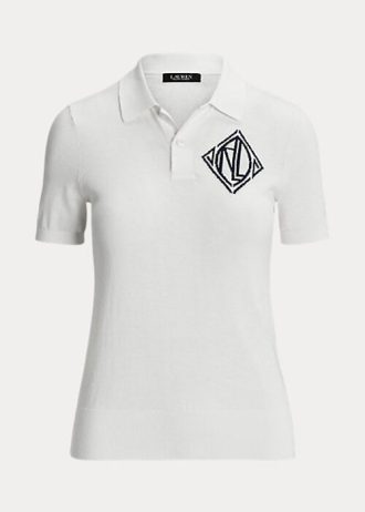 Polos Ralph Lauren blancos para mujer